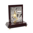 Picture of Arabian Oryx/Dallah/Janbiyah Silver Plaque