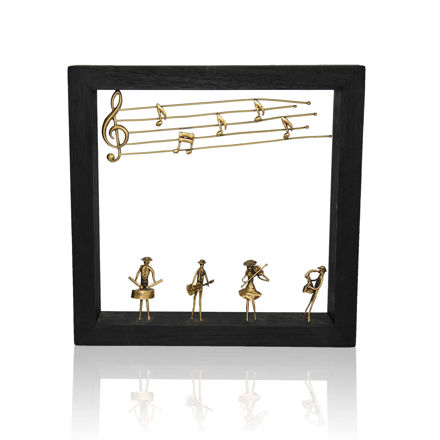 Picture of Wall Frame - Quartet Band Music